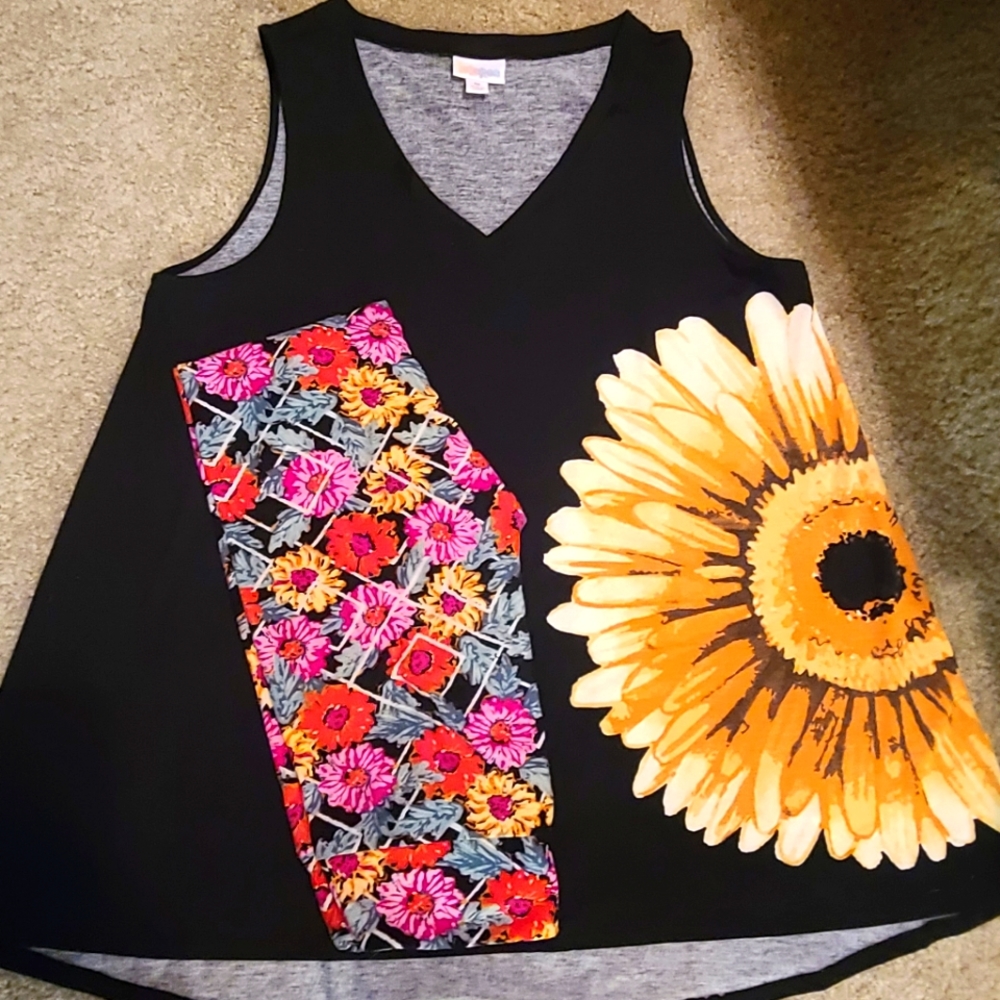 Tank and leggings set. Lularoe